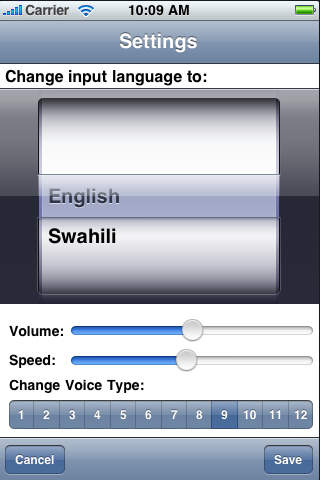 English Swahili Translator with Voice screenshot 2