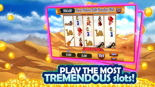 【免費遊戲App】Aasphyxy Desert Palace Xtreme Slots Bonanza - The Bingo Blitz Roulette of Belly Dancing Girls-APP點子