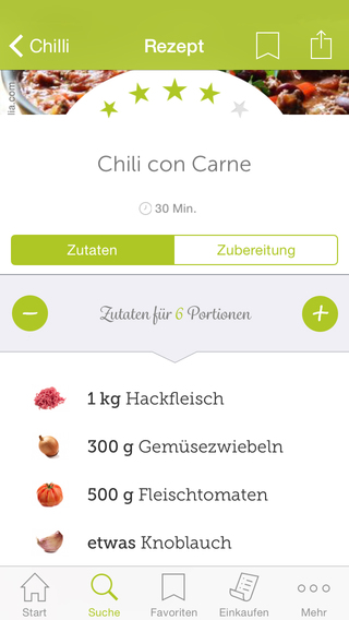 【免費生活App】DasKochrezept.de – Rezeptideen zum Kochen und Backen-APP點子