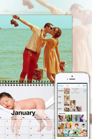 PhotoCal™ Premium - create personalized photo calendars, customize, and print order and send with myvukee screenshot 2