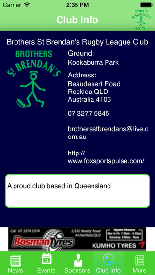 【免費運動App】Brothers St Brendans Rugby League Football Club-APP點子