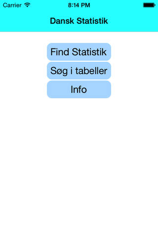 Dansk Statistik screenshot 2