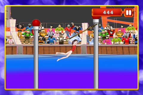 Ashley Swinging Gymnastics World: American Girly Girl Gymnastic Swing Game Free screenshot 2