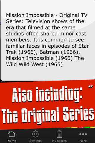 Quiz for Mission Impossible - True or False: Free Trivia Game App about the TV Series & the movies including Rogue Nation screenshot 3