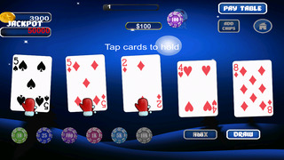 Screenshot 1 Ааа Рождество Джекпот Радость Покер — Слушать лучших бесплатных игр прохладном игры футбол спорт онлайн для