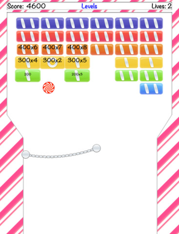 【免費遊戲App】Candy Breakout Lite-APP點子