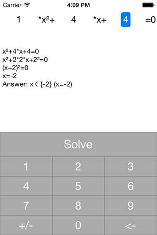 Equations Solver screenshot 2