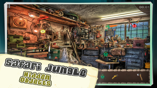 【免費遊戲App】Safari Jungle Hidden Objects - Spot Different Hidden Objects & Solve Secret Mysteries-APP點子