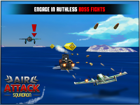 Air Attack Squadron - 3d Fighter Plane Combat Game на iPad