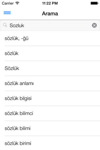 Büyük Türkçe Sözlük Pro screenshot 3