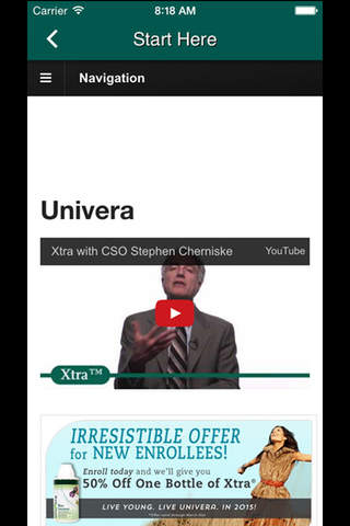 Univera Connect More Now screenshot 2
