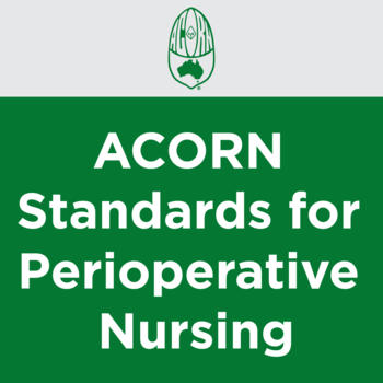 ACORN Standards for Perioperative Nursing LOGO-APP點子