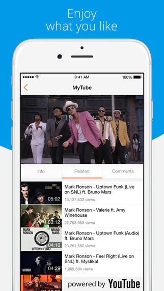 【免費攝影App】MyTube - Free Video Player for Music Videos Streaming-APP點子