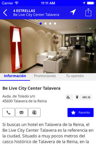 Talavera App Guía de ciudad Guía de Talavera Restaurantes Hoteles Ocio Tiendas screenshot 4