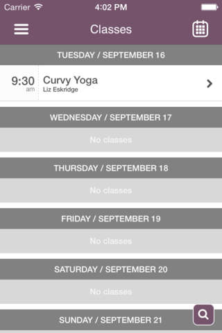 Curvy Yoga Nashville screenshot 2