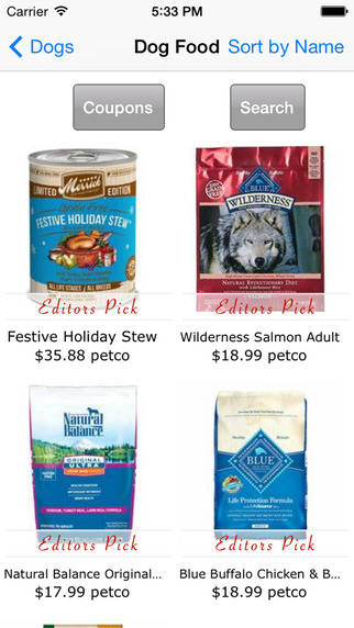 Pet Supplies App - Shop at Online Stores with Coupon Codes