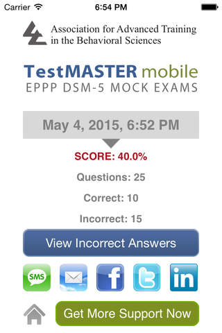 EPPP DSM-5 TestMASTER Mobile by AATBS screenshot 3