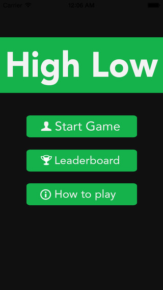 HighLow - Numbers