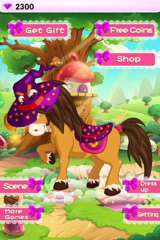 Flying Pony-Rainbow Dress,Game for Girls screenshot 2
