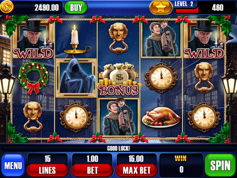 【免費遊戲App】Christmas Carol Slots-APP點子