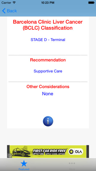 【免費醫療App】Barcelona Clinic Liver Cancer (BCLC) Classification-APP點子