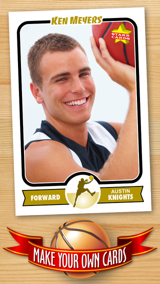 FREE Basketball Card Template — Create Personalized Starr Cards