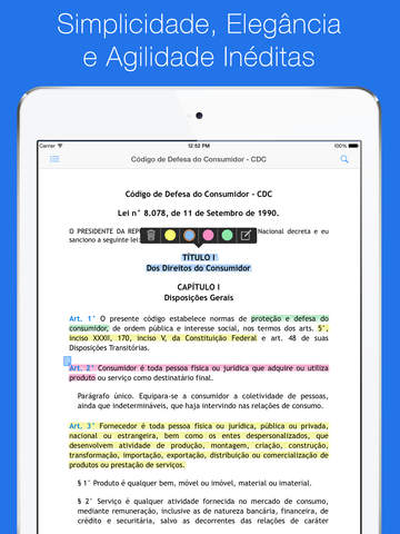 【免費書籍App】Código de Defesa do Consumidor - CDC-APP點子