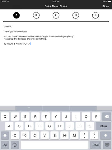 【免費生產應用App】Quick Memo Check - check memos quickly on Watch and Widget-APP點子