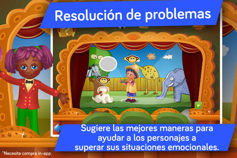 ¡Emociones y colores! Juegos educativos de arte y desarrollo social para niños en kinder y preescolar por Aprendes Con screenshot 3