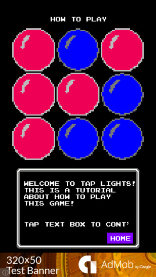 【免費遊戲App】Tap Lights 8 bit-APP點子