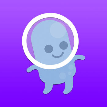 Bouncy Bean - Flappy Space Flyer LOGO-APP點子