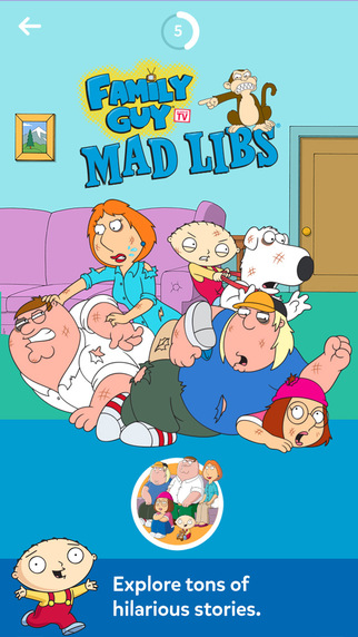 【免費娛樂App】Family Guy Mad Libs-APP點子