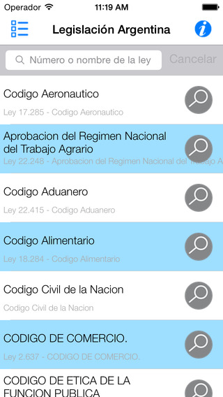Legislación Argentina Leyes y Códigos