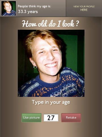 【免費遊戲App】How old do I look?-APP點子