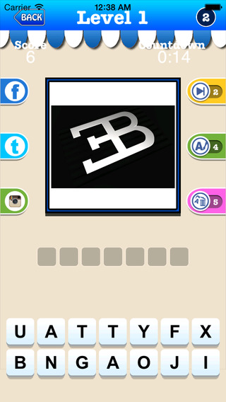 【免費遊戲App】Car Trivia - Guess the Exotic, Sports, Classic, and Super Cars Brand Logo Quiz Game-APP點子