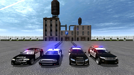 Police Car Park 3D