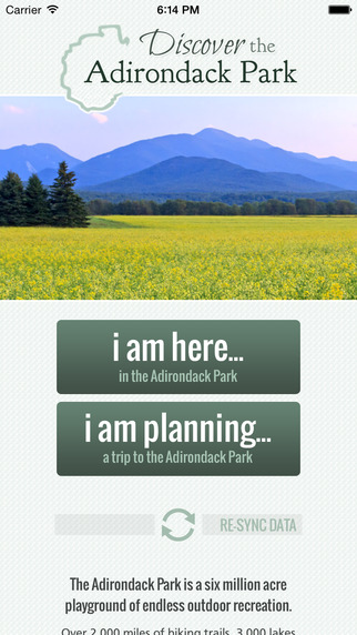 Discover Adirondack Park Recreation App