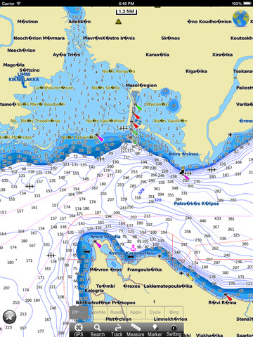 Marine: Greece West HD - GPS Map Navigator