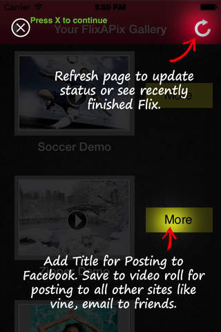FlixAPix Picture to 3D Movie Maker screenshot 4