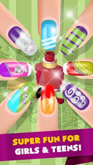 【免費遊戲App】A Best Friends Sleepover Nail Salon Maker - Free Games-APP點子