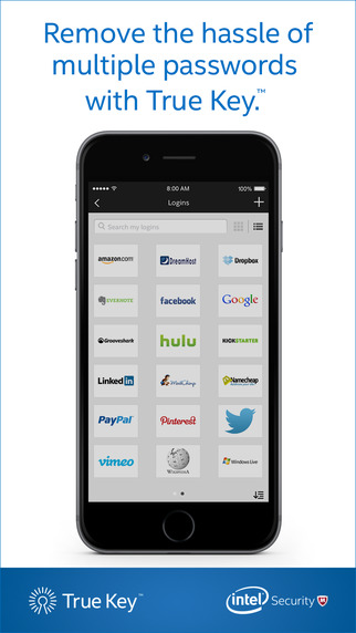 【免費生產應用App】True Key by Intel Security-APP點子