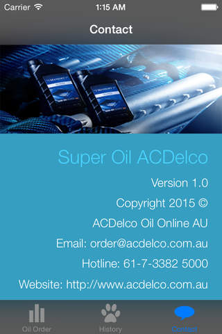 Free Super Oil ACDelco Australia screenshot 2