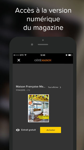 【免費生活App】Côté Maison : déco et design-APP點子