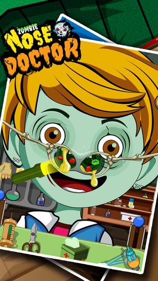 Zombie Nose Doctor Deluxe A Monster Surgery Salon Adventure