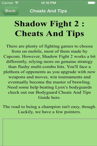 Guide for Shadow Fight 2 - All New Level Video,Walkthrough Guide screenshot 2
