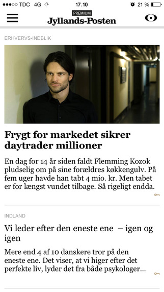 【免費新聞App】Jyllands-Posten Nyheder-APP點子