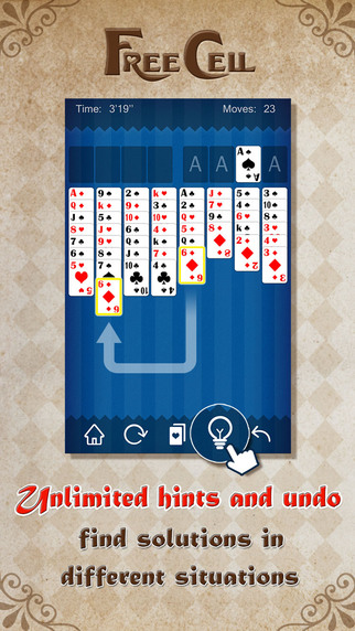 【免費遊戲App】FreeCell Solitaire - Poker with Friends-APP點子