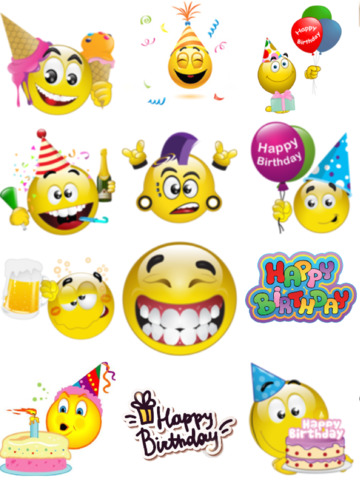 Happy Birthday Emoji