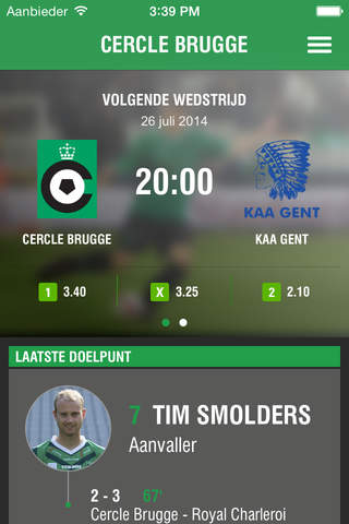 Cercle Brugge K.S.V. screenshot 3
