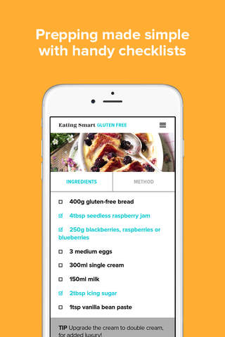Eating Smart - Dairy Free, Gluten Free and Vegan Recipes & Ideas screenshot 3